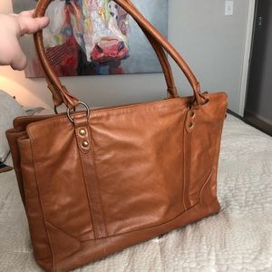 Tana and Hide Custom Leather tote large